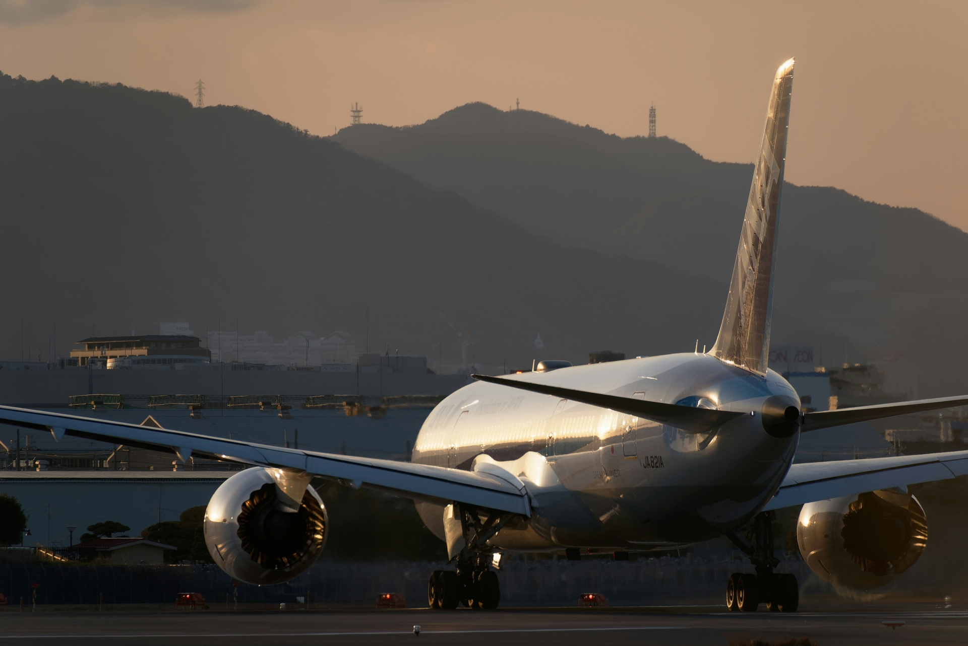 Luxury private jet